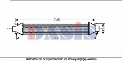 AKS DASIS 087006n -  Интеркулер